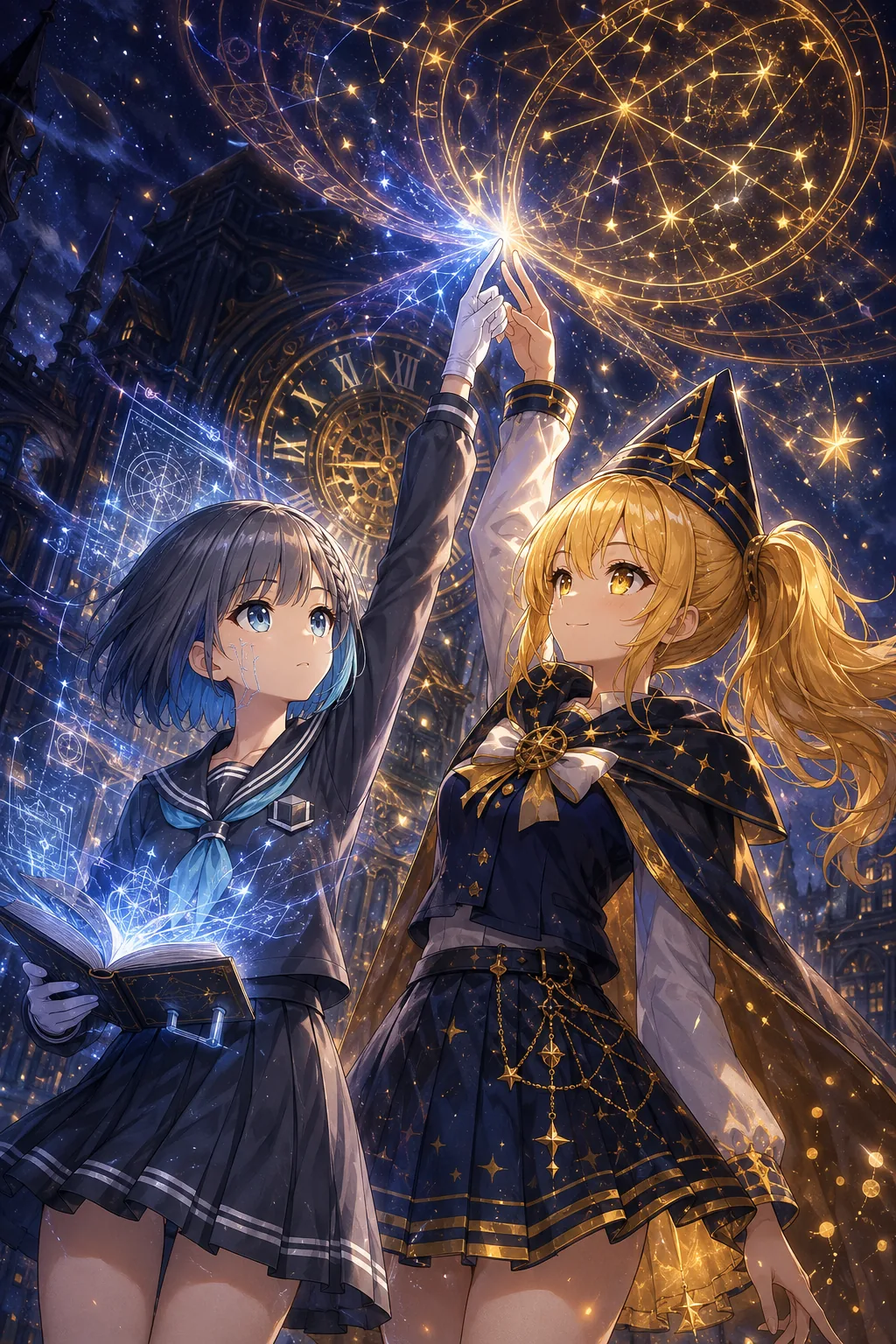 フィルナとセレネのバディカード