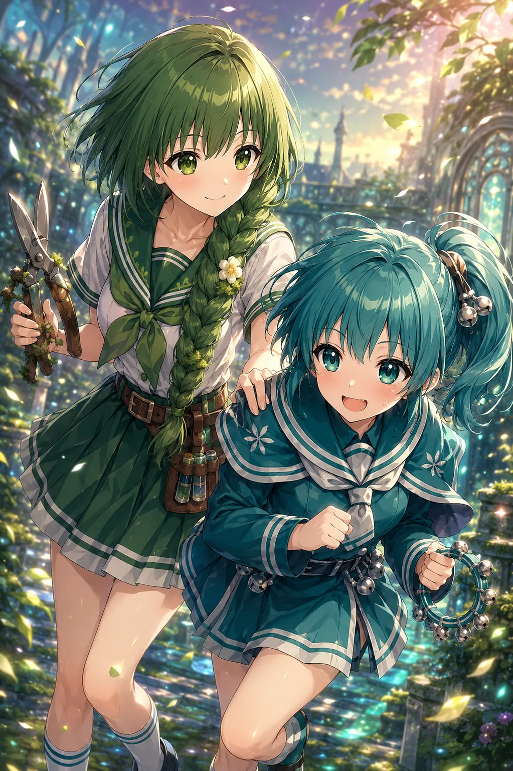 ネリィとスズリのバディカード