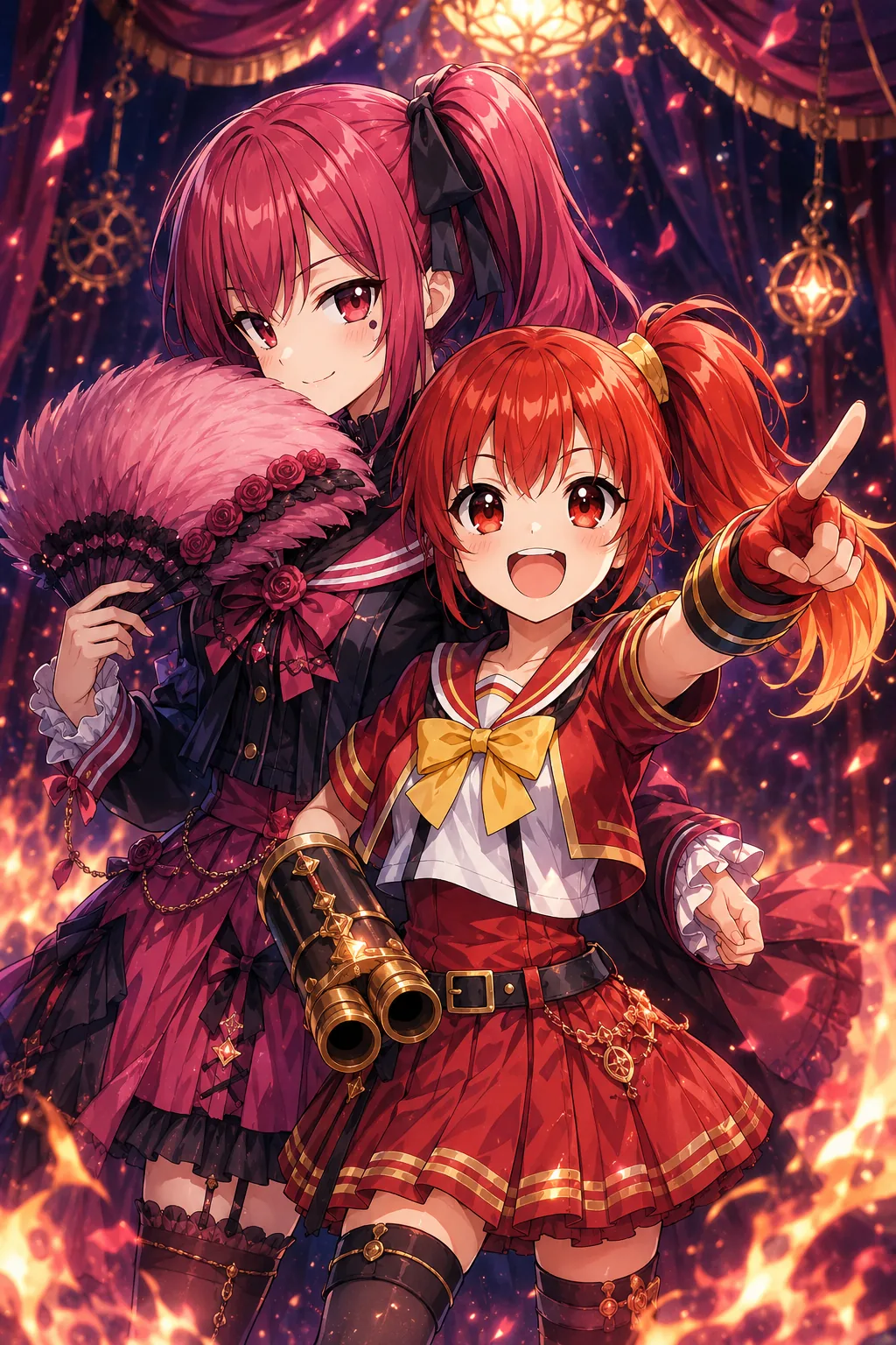 ヴェルナージュとカガリのバディカード