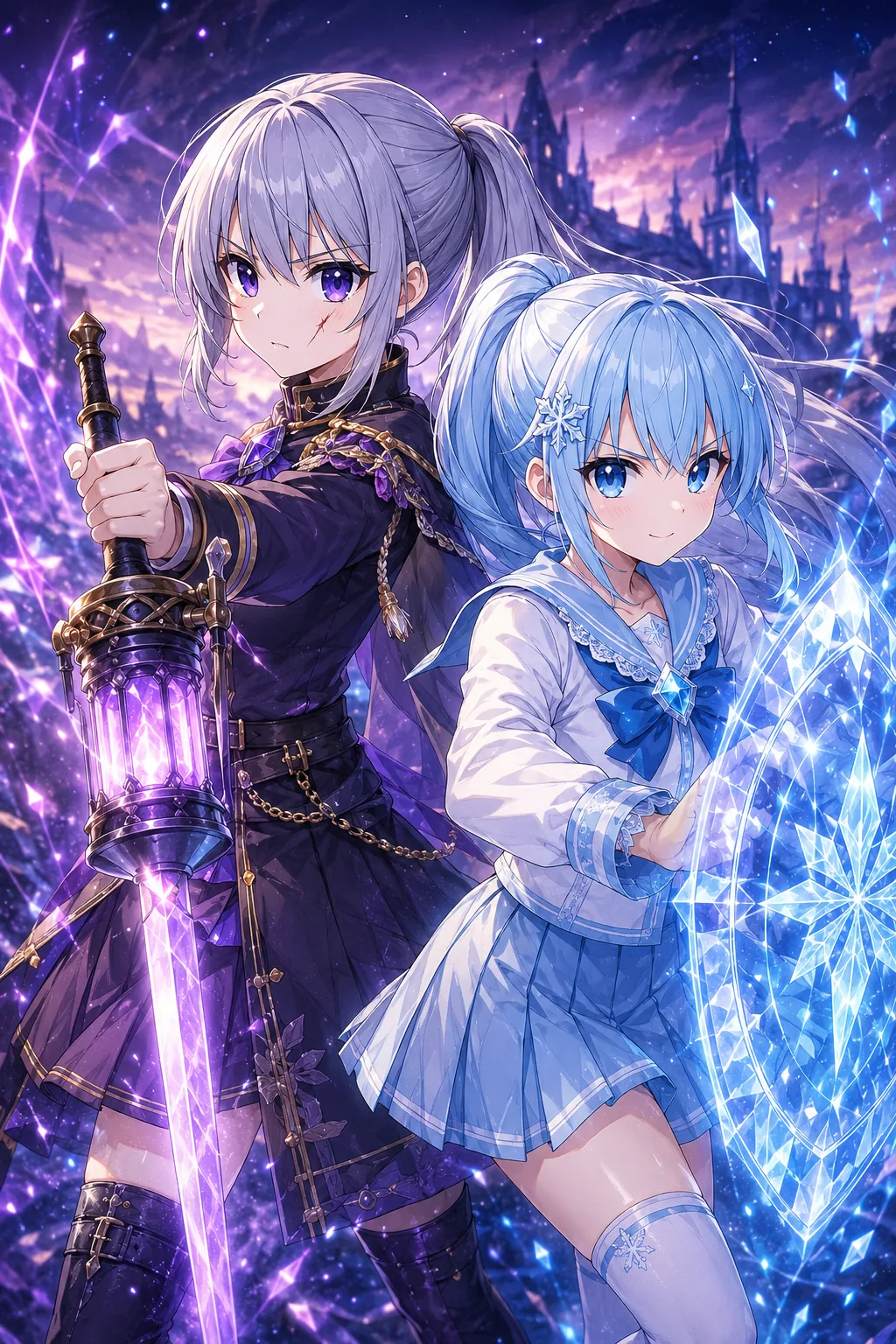 ヴェスナとヒビキのバディカード