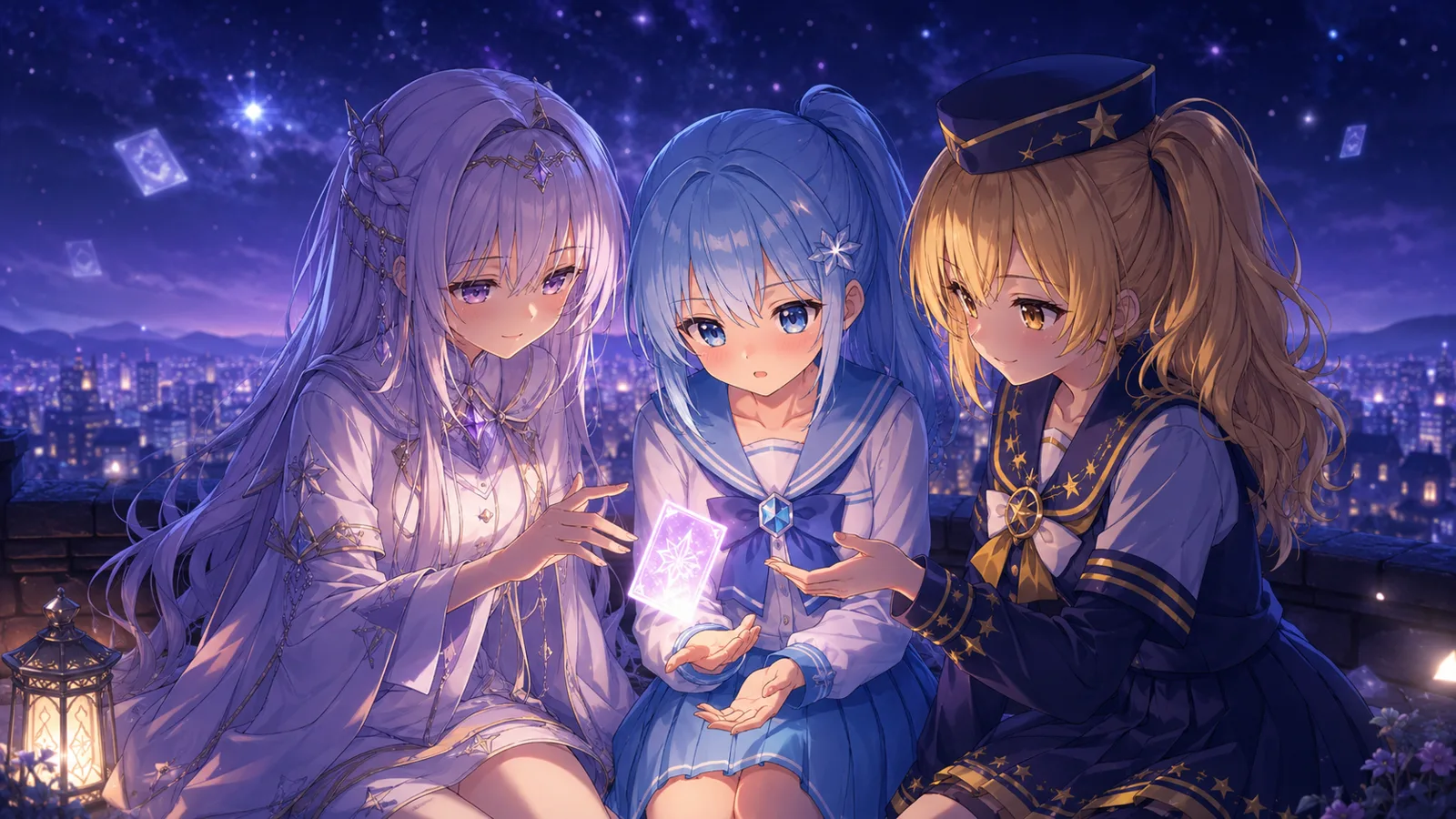 物語イメージ：星降る夜のステラリア